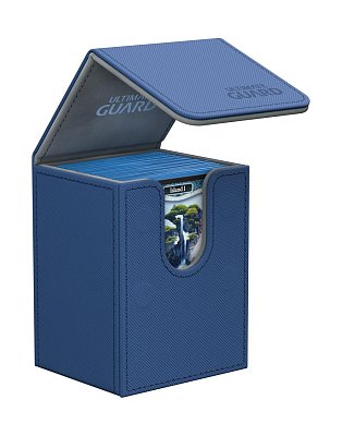 Ultimate Guard Flip Deck Case 80+ Standard Size XenoSkin Blue