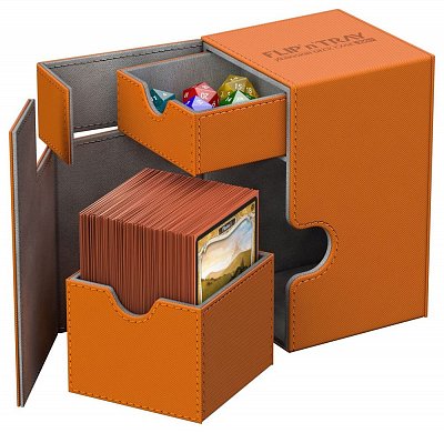 Ultimate Guard Flip´n´Tray  Deck Case 100+ Standard Size XenoSkin Orange