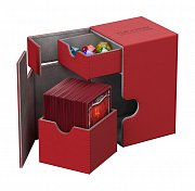 Ultimate Guard Flip´n´Tray  Deck Case 100+ Standard Size XenoSkin Red
