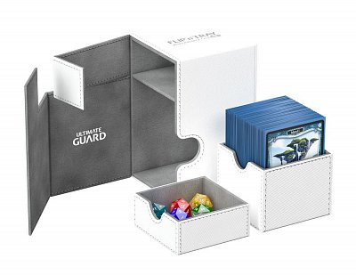 Ultimate Guard Flip´n´Tray  Deck Case 100+ Standard Size XenoSkin White