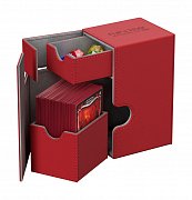 Ultimate Guard Flip´n´Tray  Deck Case 80+ Standard Size XenoSkin Red