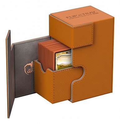 Ultimate Guard Flip´n´Tray  Deck Case 80+ Standard Size XenoSkin&trade; Orange
