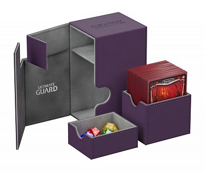 Ultimate Guard Flip´n´Tray  Deck Case 80+ Standard Size XenoSkin&trade; Purple