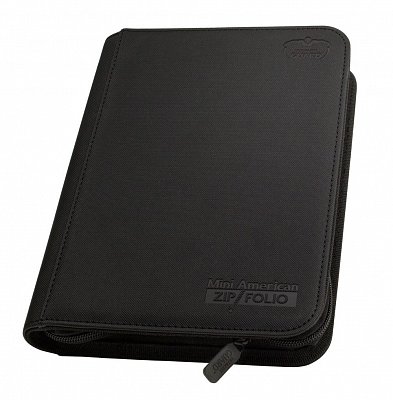 Ultimate Guard Mini American 9-Pocket ZipFolio XenoSkin Black