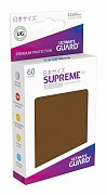 Ultimate Guard Supreme UX Sleeves Japanese Size Brown (60)