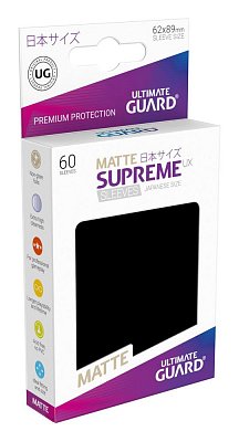 Ultimate Guard Supreme UX Sleeves Japanese Size Matte Black (60)