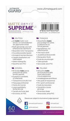 Ultimate Guard Supreme UX Sleeves Japanese Size Matte Sand (60)