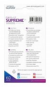Ultimate Guard Supreme UX Sleeves Japanese Size Purple (60)