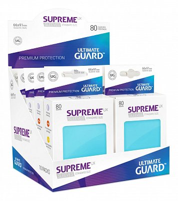 Ultimate Guard Supreme UX Sleeves Standard Size Aquamarine (80)