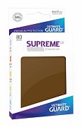 Ultimate Guard Supreme UX Sleeves Standard Size Brown (80)