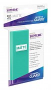 Ultimate Guard Supreme UX Sleeves Standard Size Matte Turquoise (50)