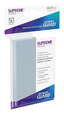 Ultimate Guard Supreme UX Sleeves Standard Size Transparent (50)