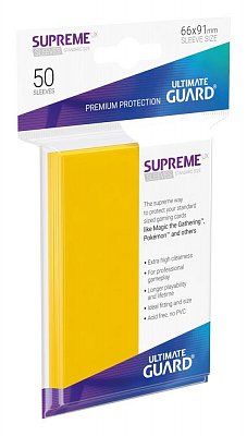 Ultimate Guard Supreme UX Sleeves Standard Size Yellow (50)