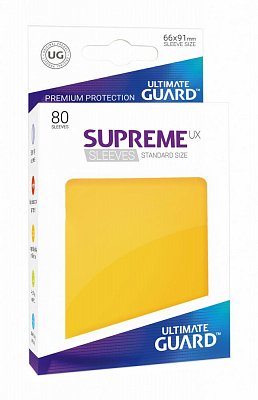 Ultimate Guard Supreme UX Sleeves Standard Size Yellow (80)