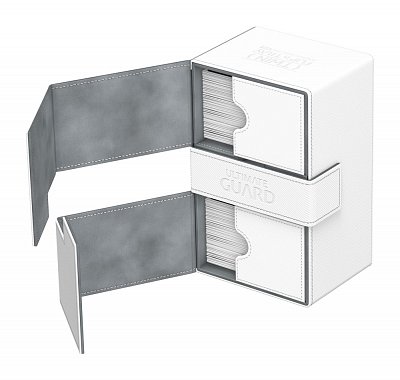 Ultimate Guard Twin Flip´n´Tray  Deck Case 160+ Standard Size XenoSkin White