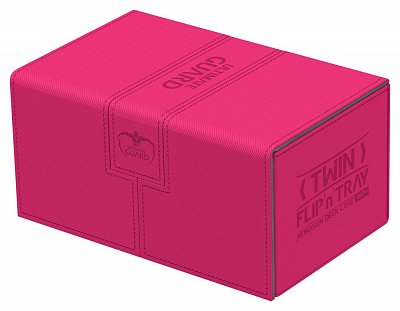 Ultimate Guard Twin Flip´n´Tray  Deck Case 160+ Standard Size XenoSkin&trade; Pink