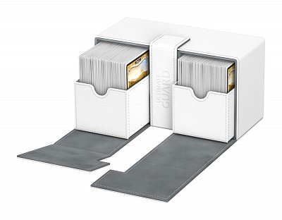 Ultimate Guard Twin Flip´n´Tray  Deck Case 200+ Standard Size XenoSkin White