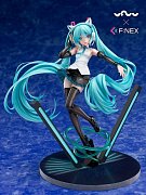 Vocaloid PVC Statue 1/7 Miku Hatsune Cat Ear Headphone Ver. 25 cm