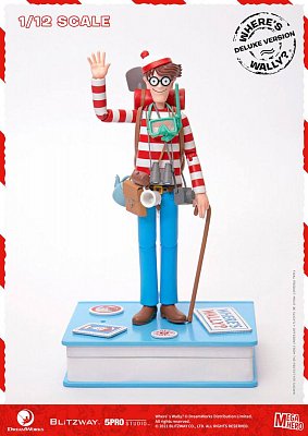 Where\'s Wally? Mega Hero Action Figure 1/12 Wally DX Version 20 cm