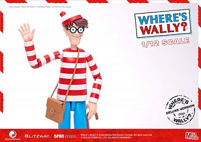 Where\'s Wally? Mega Hero Action Figure 1/12 Wally DX Version 20 cm