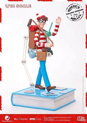 Where\'s Wally? Mega Hero Action Figure 1/12 Wally DX Version 20 cm