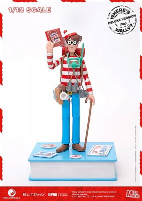 Where\'s Wally? Mega Hero Action Figure 1/12 Wally DX Version 20 cm