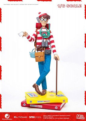 Where\'s Wally? Mega Hero Action Figure 1/6 Wally 34 cm