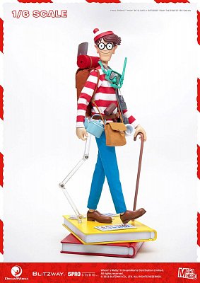 Where\'s Wally? Mega Hero Action Figure 1/6 Wally 34 cm