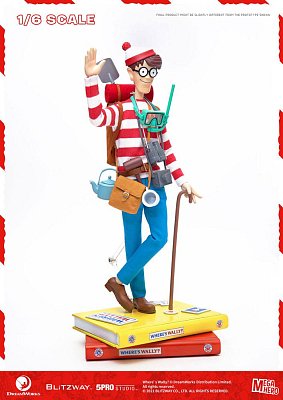 Where\'s Wally? Mega Hero Action Figure 1/6 Wally 34 cm