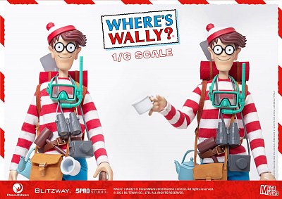 Where\'s Wally? Mega Hero Action Figure 1/6 Wally 34 cm