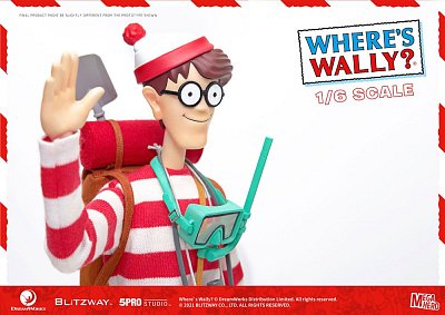 Where\'s Wally? Mega Hero Action Figure 1/6 Wally 34 cm