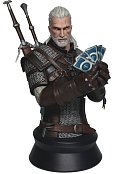 Witcher 3 Wild Hunt Bust Geralt Playing Gwent 23 cm --- DAMAGED PACKAGING