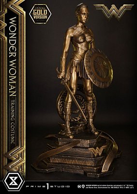 Wonder Woman Statue Wonder Woman Training Costume Gold Version 80 cm