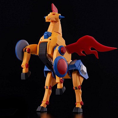 Yattodetaman PVC / Diecast Action Figure Riobot Daikyojin & Daitenba 15 - 16 cm