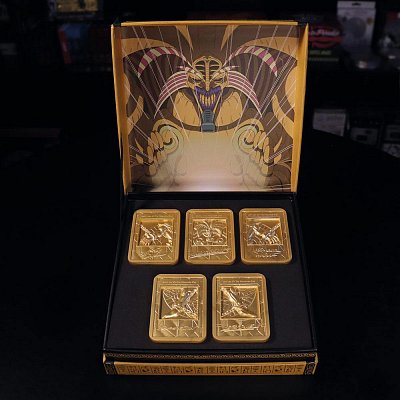 Yu-Gi-Oh! Exodia the Forbidden One Ingot Set (gold plated)