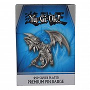 Yu-Gi-Oh! Pin Badge Blue Eyes White Dragon (silver plated)