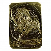Yu-Gi-Oh! Replica Card Black Luster Soldier (gold plated)