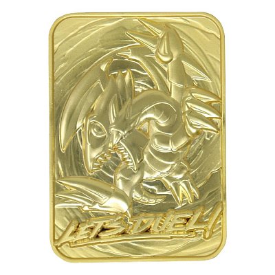 Yu-Gi-Oh! Replica Card Blue Eyes Toon Dragon (gold plated)