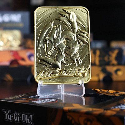 Yu-Gi-Oh! Replica Card Blue Eyes Toon Dragon (gold plated)