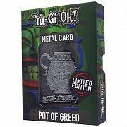 Yu-Gi-Oh! Replica Card Pot of Greed Limited Edition