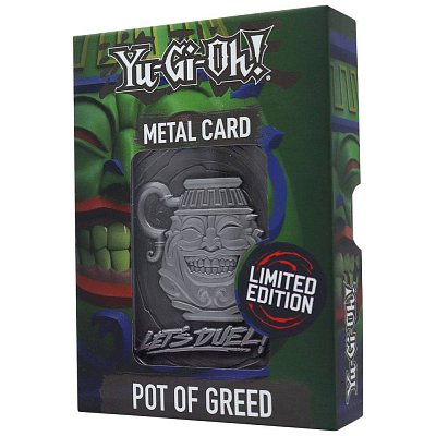 Yu-Gi-Oh! Replica Card Pot of Greed Limited Edition