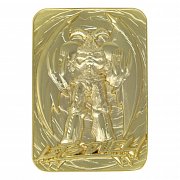 Yu-Gi-Oh! Replica Card Summoned Skull (gold plated)