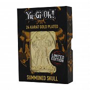 Yu-Gi-Oh! Replica Card Summoned Skull (gold plated)