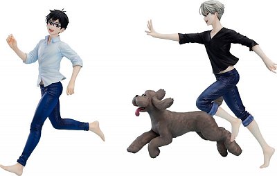 Yuri!!! on Ice PVC Statues 1/8 Yuri, Victor & Makkachin 10 - 23 cm