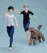 Yuri!!! on Ice PVC Statues 1/8 Yuri, Victor & Makkachin 10 - 23 cm