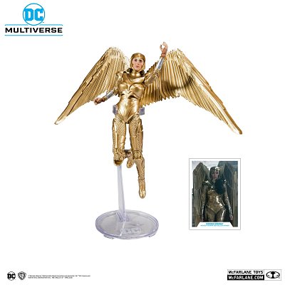 DC Multiverse Action Figure Wonder Woman 1984 Golden Armor 18 cm