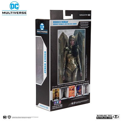 DC Multiverse Action Figure Wonder Woman 1984 Golden Armor 18 cm