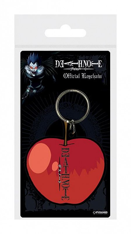 Death Note porte-clés caoutchouc Apple 6 cm keychain 38876C 