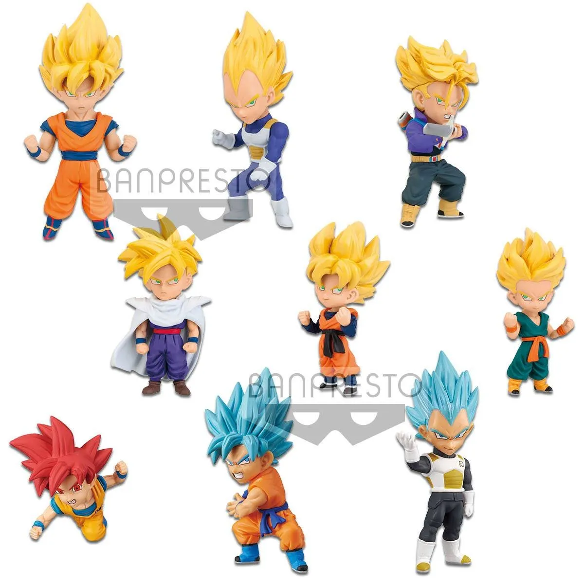 Dragon Ball Super Movie Wcf Chibi Figures 7 Cm Assortment Saiyan Special 12