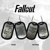 Fallout Dog Tags with ball chain Logo